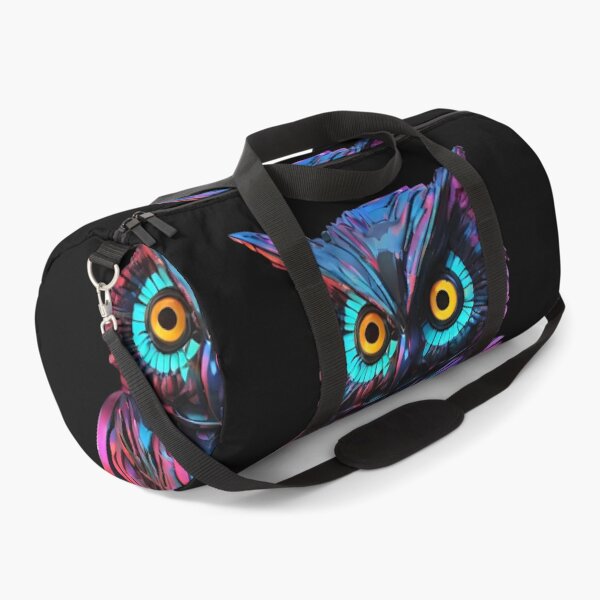 Item preview, Owl Beautiful Colors and Cyberpunk Atmosphere designed and sold by Aquillashop.