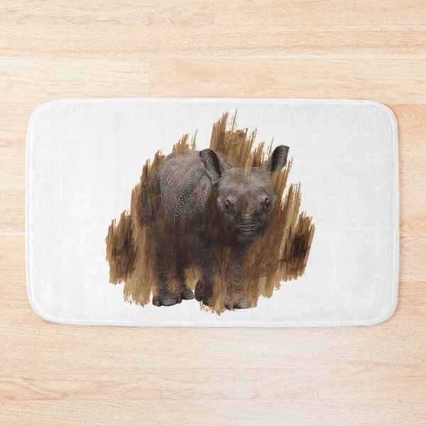 Item preview, Rhino baby, African animal motifs, gift idea for animal lovers designed and sold by Kirei-Lily.