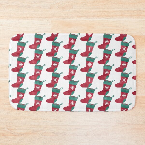 Item preview, Christmas Stocking Faux Cross Stitch  designed and sold by CraftBazaarUK.