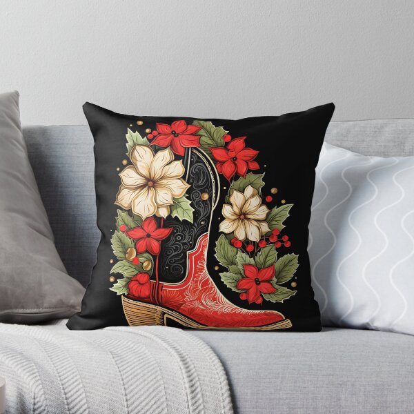 Boots shop pillow print