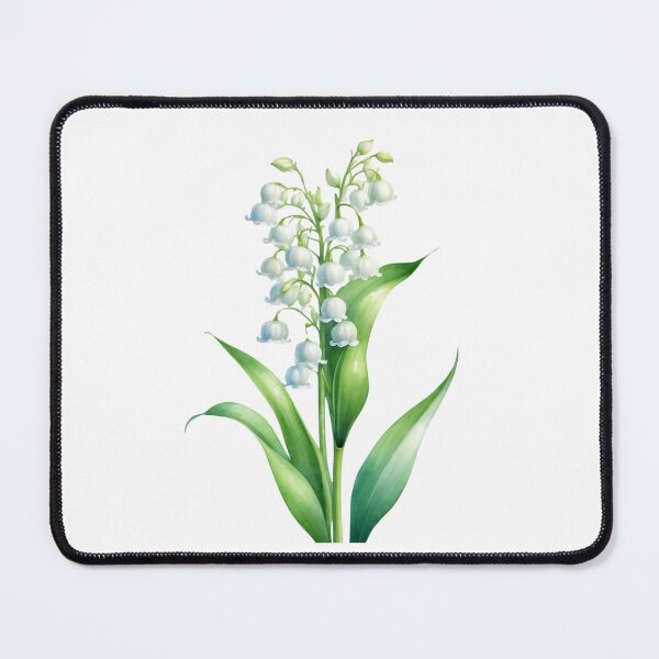 Item preview, Watercolor paintings of Lily of the Valley flowers. designed and sold by Pram106.