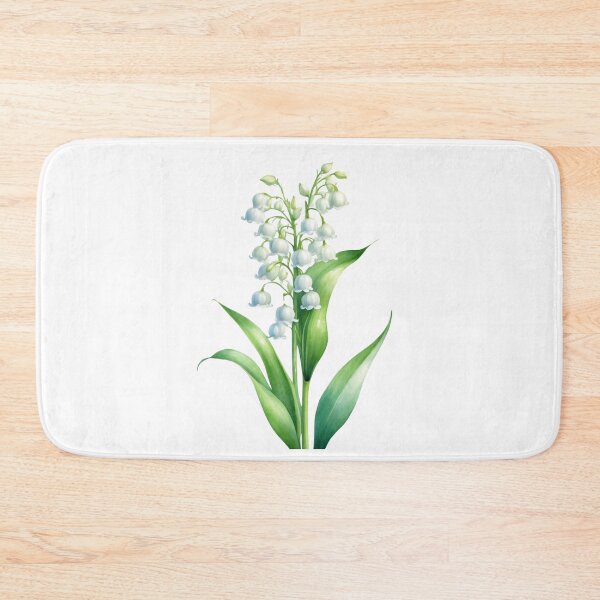 Item preview, Watercolor paintings of Lily of the Valley flowers. designed and sold by Pram106.