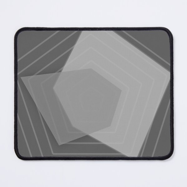 Item preview, Geometric Elegance: Overlapping Pentagons and Trapezoid designed and sold by EnjoYarty.