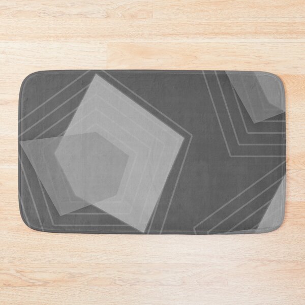 Item preview, Geometric Elegance: Overlapping Pentagons and Trapezoid designed and sold by EnjoYarty.