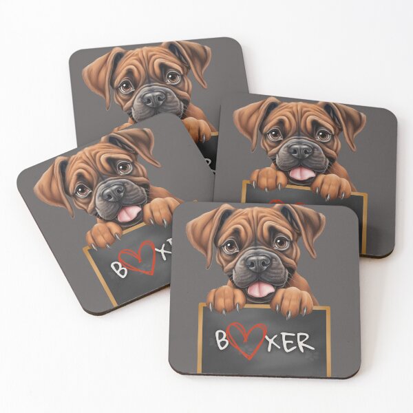 Item preview, Boxer - I love dogs designed and sold by zanifun.