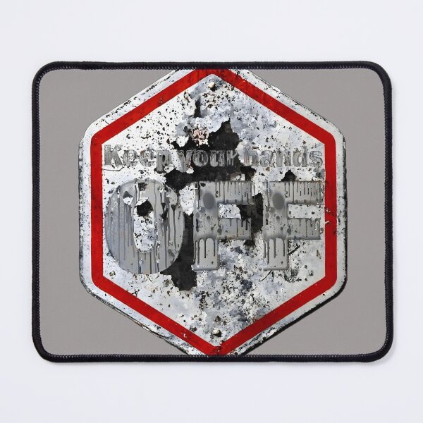 Item preview, A sign that it's better to keep your hands off designed and sold by CoolVisionStd.