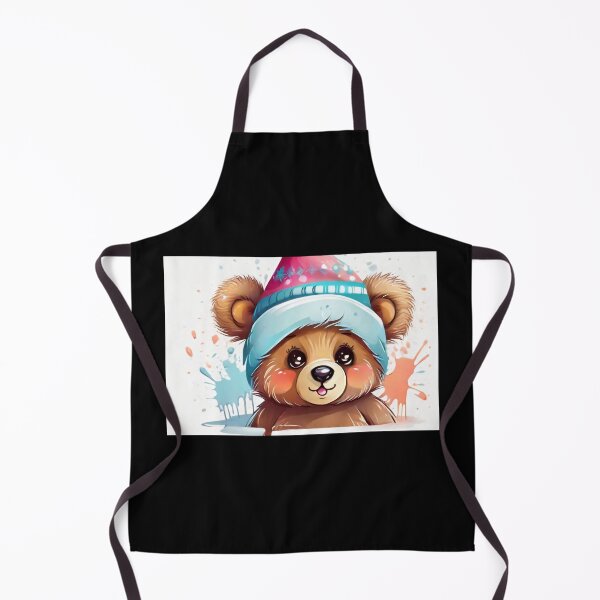 Item preview, Whimsical Winter Bear: Hat Edition designed and sold by Mechanical-Artt.