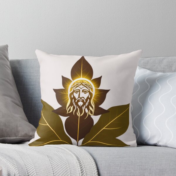 Item preview, Jesus Christ Leaf Art designed and sold by OutdoorArtistry.
