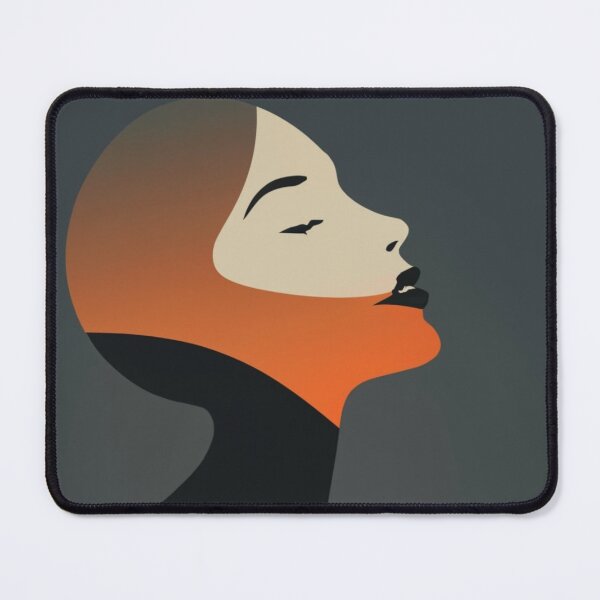 Item preview, Woman's silhouette in sunset tones designed and sold by Magico Paco.