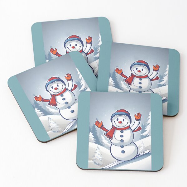 Item preview, Snowman Snowboarder #2 On Vacation -  Yule Tide Carver  designed and sold by Artekinium.
