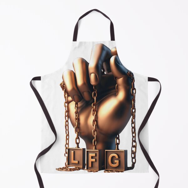Item preview, Hand with LFG Plaques (Let's Go) designed and sold by Glariix.