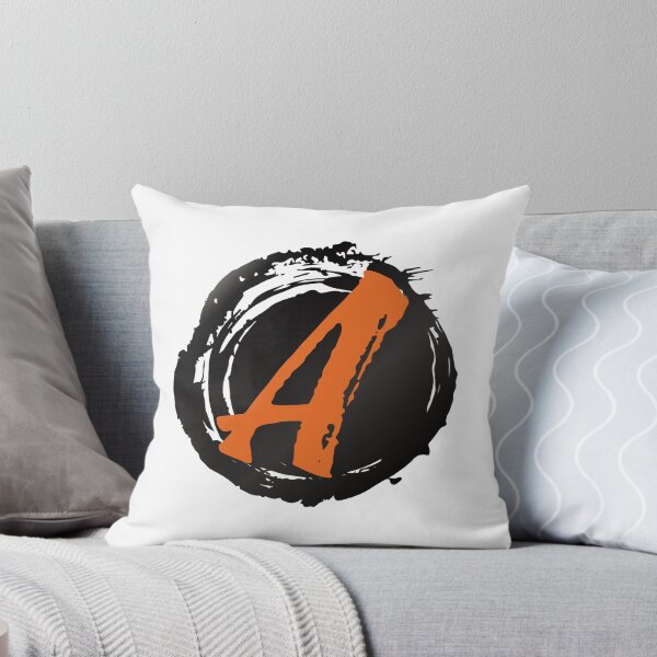 Item preview, Monogram A Grunge Black Blob designed and sold by simplymonogram.