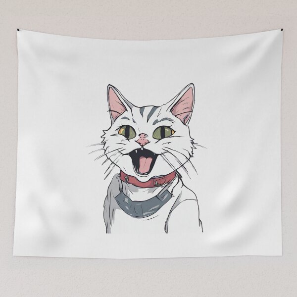 Item preview, Happy cat meme designed and sold by FAYÇAL  EL-HANDI.
