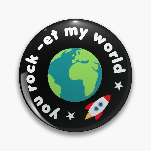 Item preview, Funny You Rock-et My World Cute Rocket Funny Puns designed and sold by wingstar.