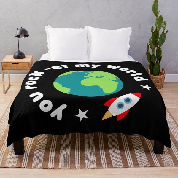 Item preview, Funny You Rock-et My World Cute Rocket Funny Puns designed and sold by wingstar.