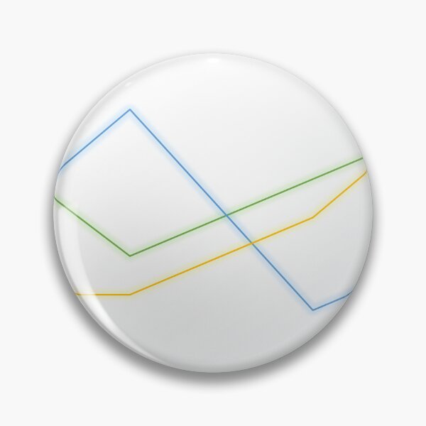 Item preview, Chromatic Insights: Triptych of Colorful Line Graphs designed and sold by EnjoYarty.