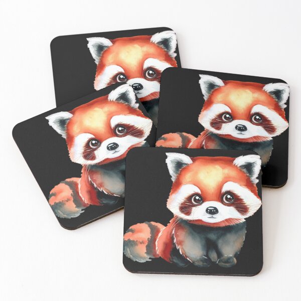 Item preview, Cute Red Panda, Watercolor Style designed and sold by Cr320.
