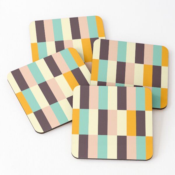 Item preview, Pink, Yellow, Brown, Teal, Mid Century Modern Pattern  designed and sold by blueflamingoo.