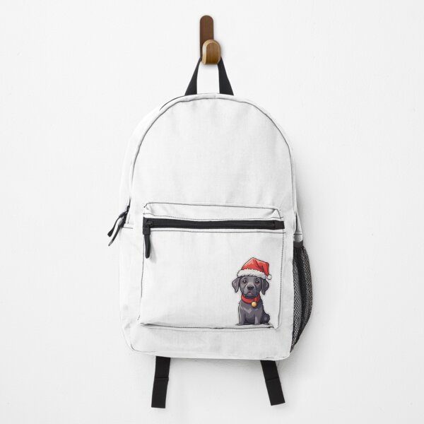 Item preview, Cartoon Dog with Christmas Hat designed and sold by ThunyChiao.