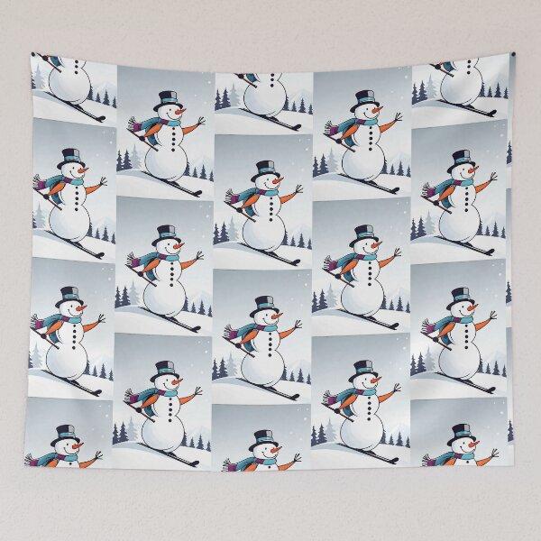 Item preview, Snowman Snowboarder #3 On Vacation -  Frosty Shore Break  designed and sold by Artekinium.