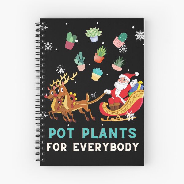 Item preview, Pot Plants For Everybody Funny Christmas Santa designed and sold by Sarah Wainwright.