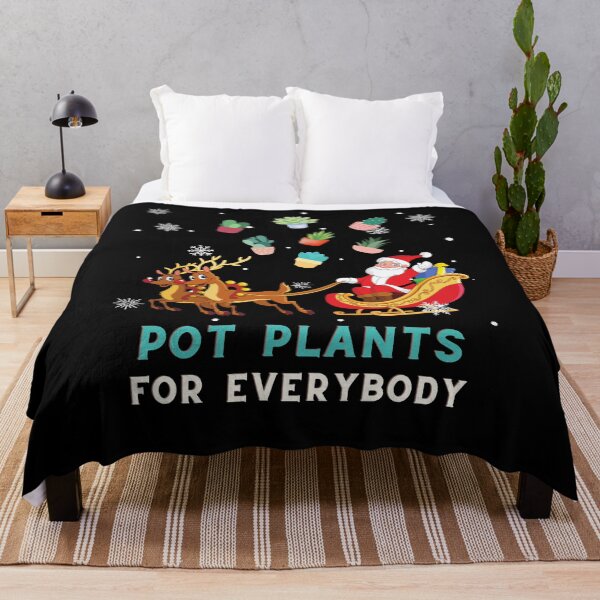 Item preview, Pot Plants For Everybody Funny Christmas Santa designed and sold by Sarah Wainwright.