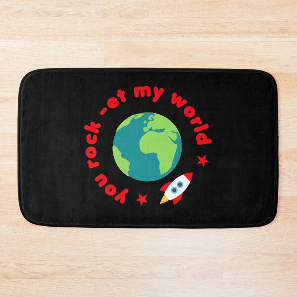 Item preview, Funny You Rock-et My World Cute Rocket Funny Puns designed and sold by wingstar.