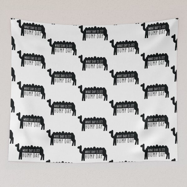 Item preview, What day is it? It's Hump day funny camel designed and sold by BiggestStep.