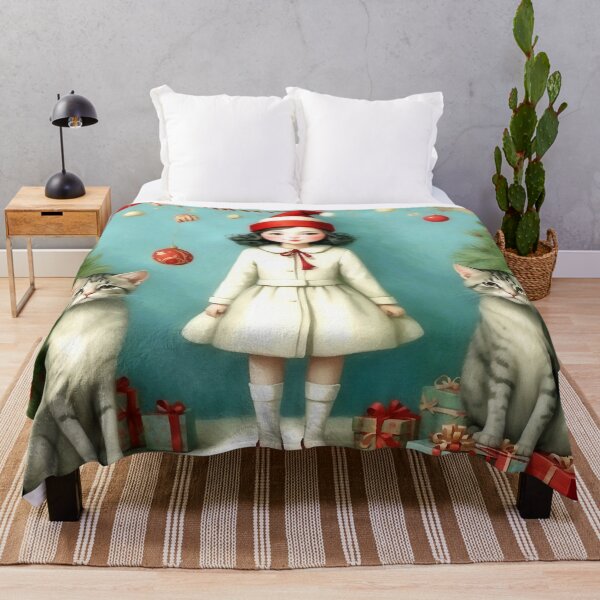 Item preview, Girl with Cats II designed and sold by Garrulus glandarius.