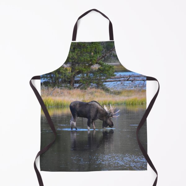 Item preview, Bull Moose, Sprague Lake, Rocky Mountain National Park, Colorado designed and sold by Catherine Sherman.