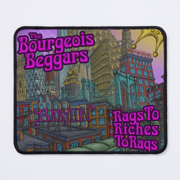 Item preview, Bourgeois Beggars Rags to Riches to Rags Album Cover designed and sold by Ordovich.