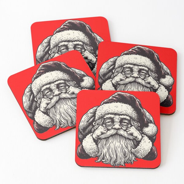 Item preview, Exhausted Santa Clause  designed and sold by RapTops.