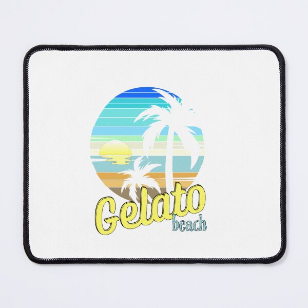 Item preview, Gelato Beach - Retro Sunset, Video Gamer designed and sold by Sun Sand & Sea Art.