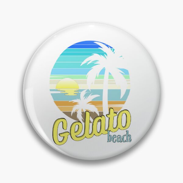 Item preview, Gelato Beach - Retro Sunset, Video Gamer designed and sold by Sun Sand & Sea Art.