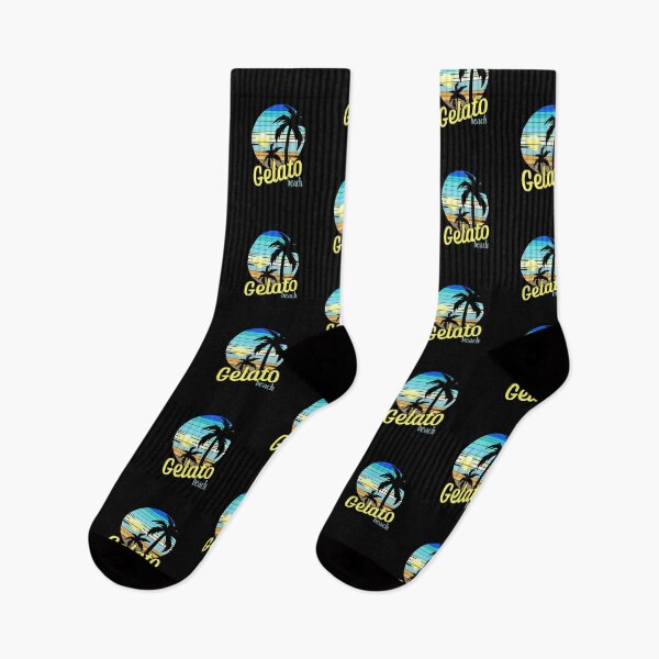 Item preview, Gelato Beach - Retro Sunset, Video Gamer designed and sold by Sun Sand & Sea Art.