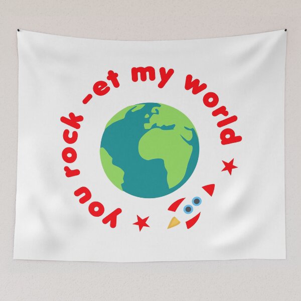 Item preview, Funny You Rock-et My World Cute Rocket Funny Puns designed and sold by wingstar.