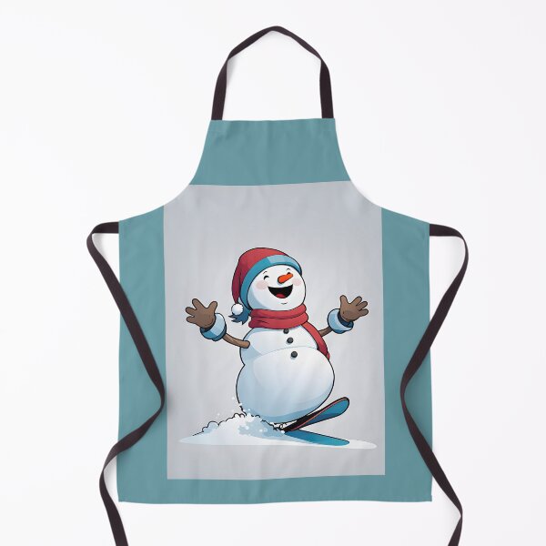Item preview, Snowman Snowboarder #4 On Vacation - Riding Yule Bliss designed and sold by Artekinium.