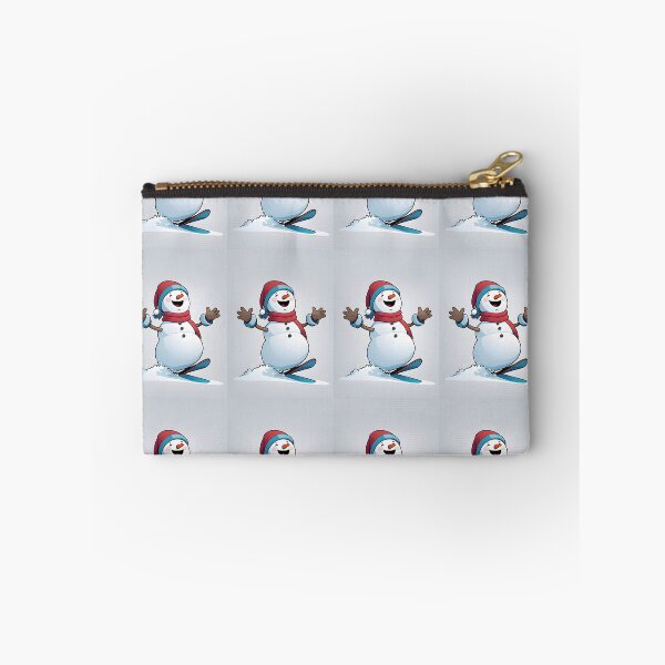 Item preview, Snowman Snowboarder #4 On Vacation -  Riding Yule Bliss  designed and sold by Artekinium.