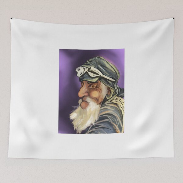 Item preview, Old man with a story designed and sold by Maeymaymay.
