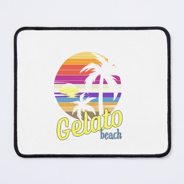 Item preview, Gelato Beach - Retro Sunset, Video Gamer designed and sold by Sun Sand & Sea Art.