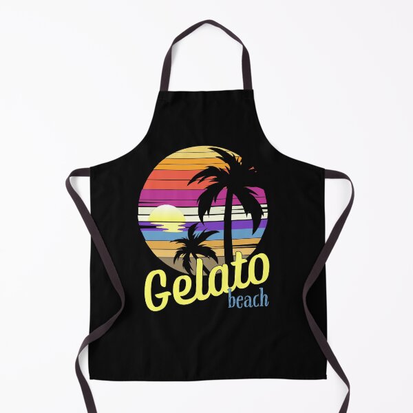 Item preview, Gelato Beach - Retro Sunset, Video Gamer designed and sold by Sun Sand & Sea Art.