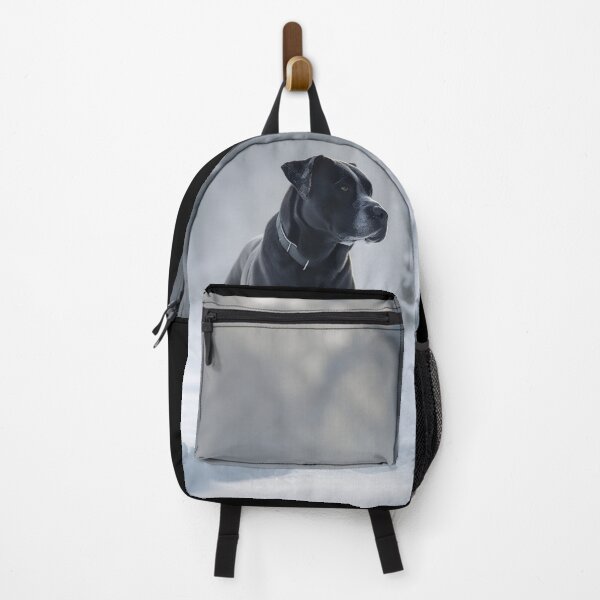 Item preview, Black Cane Corso Dog Photography In Winter designed and sold by NBSStore.