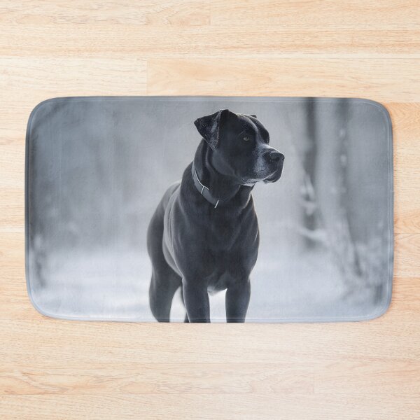 Item preview, Black Cane Corso Dog Photography In Winter designed and sold by NBSStore.