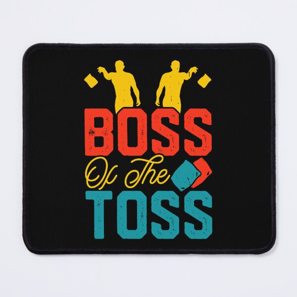 Item preview, Boss Of The Toss Retro Design - Baggo Team Bean Bag Toss Game - Funny Cornhole Player Vintage designed and sold by naworas.
