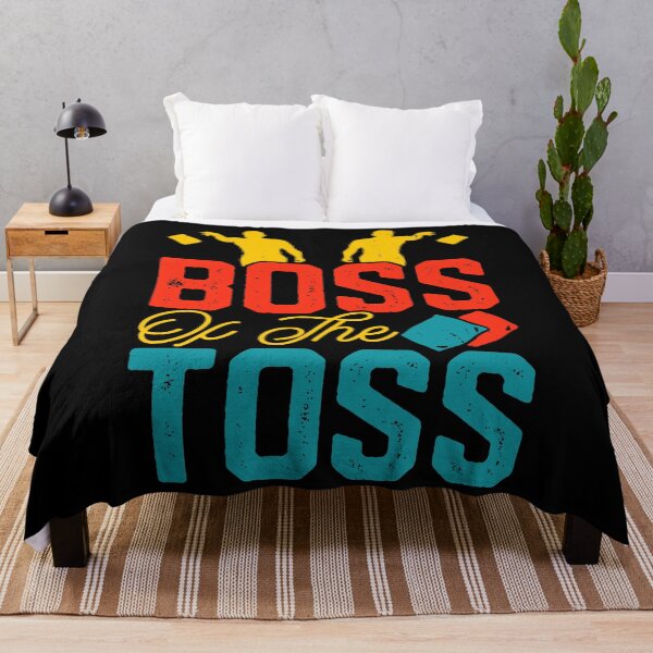 Item preview, Boss Of The Toss Retro Design - Baggo Team Bean Bag Toss Game - Funny Cornhole Player Vintage designed and sold by naworas.