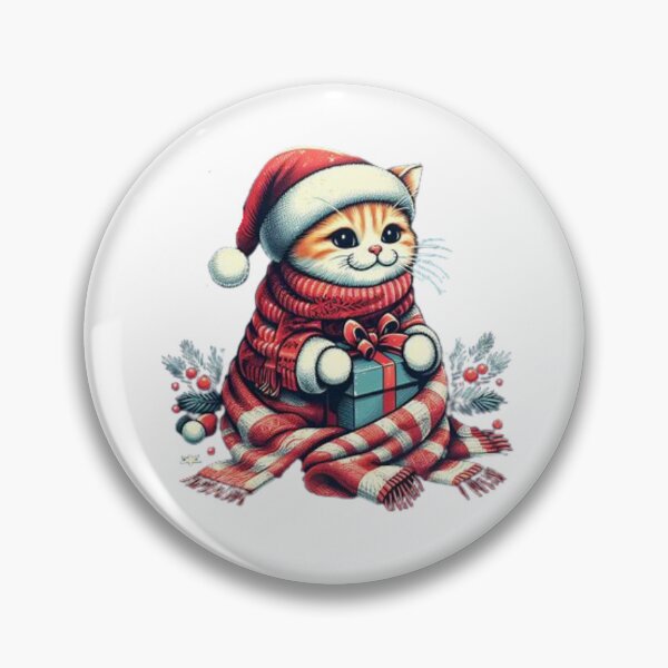Item preview, Happy Christmas Kitten designed and sold by Goondzik.
