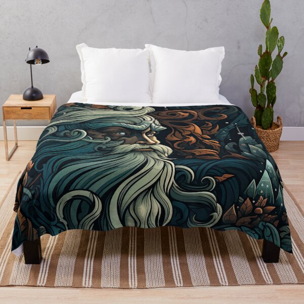 Item preview, A Nordic Saga VI - Tapestry style seamless pattern designed and sold by NevernotmeUK.