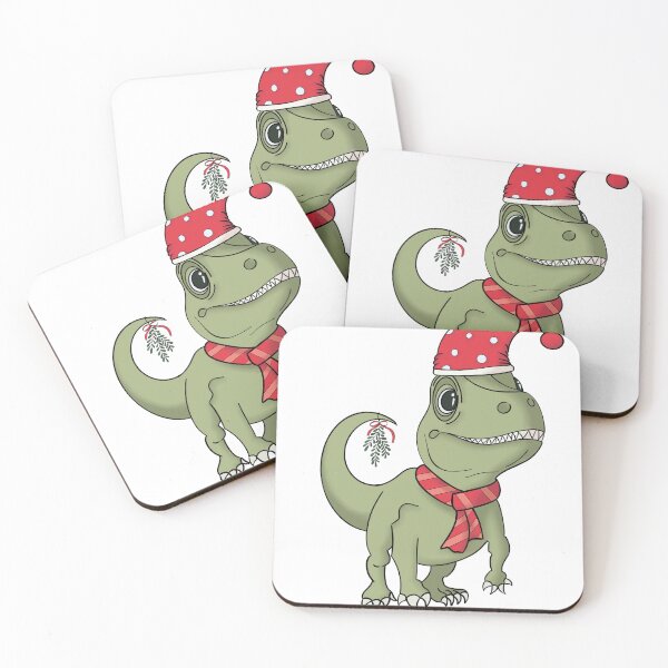 Item preview, Jolly Dino Mistletoe Merriment designed and sold by DesignbyMav.