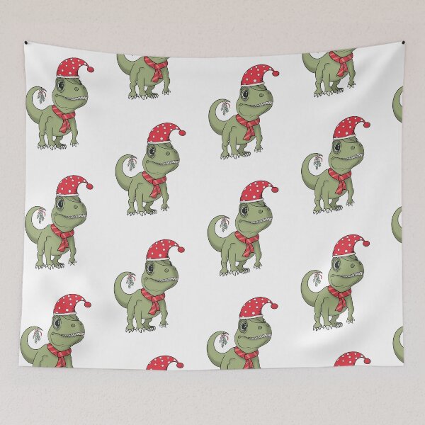 Item preview, Jolly Dino Mistletoe Merriment designed and sold by DesignbyMav.