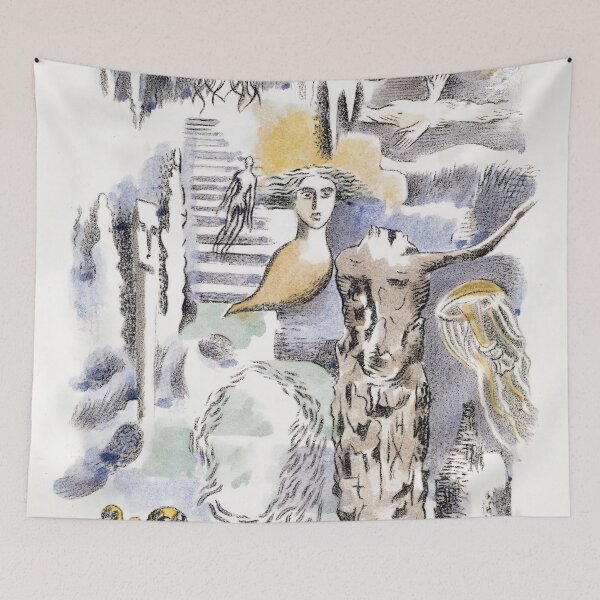 Item preview, pinturas de paul nash designed and sold by marti-oryo.